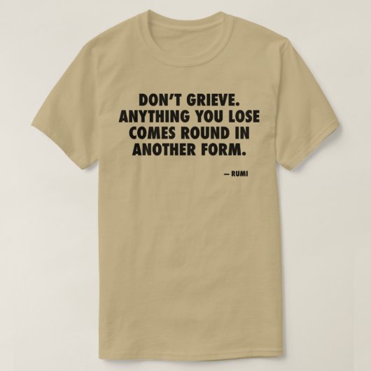 T-shirt Arrive sous une autre forme (Design devant)