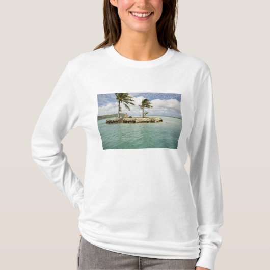 T-shirt Arrivée à l'aéroport de Bora Bora, Société (Devant)