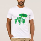 T-shirt arrivée des Aliens (Devant)