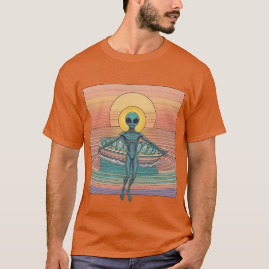 T-shirt Arrivée interstellaire (Devant)
