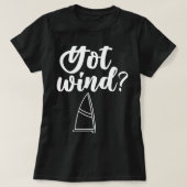 T-shirt Arrivée Vent Capitaine Voilier Voilier Voilier (Design devant)