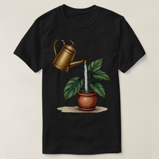 T-shirt Arrosage Monstera (Design devant)