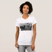 T-shirt Arrosé au jet (Devant entier)
