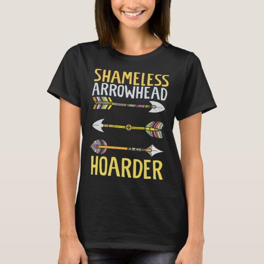 T-shirt Arrowhea Arrowhea un archéologue sans honte (Devant)