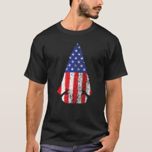 T-shirt Arrowhead American Flag Flint Collector Arrow Head