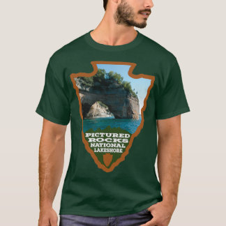 T-shirt Arrowhead de Lakeshore National de Rocks