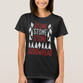 T-shirt Arrowhead Hunter Alabama Artifact Collector (Devant)