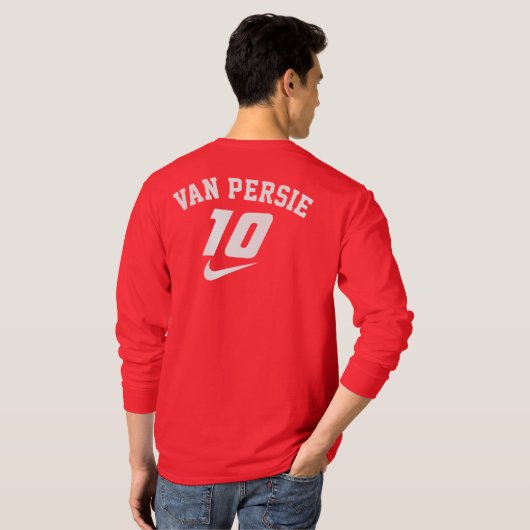 T-SHIRT ARSENAL VAN PERSIE LEYENDA (Dos entier)