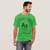 T-shirt Arsenic Element (noir) (Devant entier)