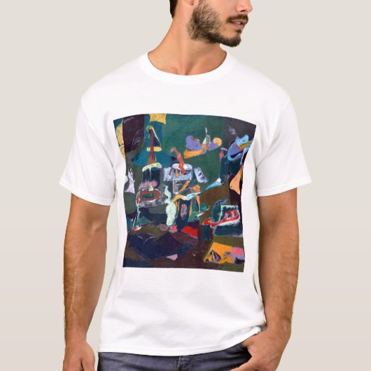 T-shirt Arshile Gorky Dark Green (Devant)