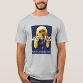 T-shirt ART 4 ALS Baseball jersey (Devant)