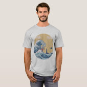 T-shirt Art 90s Hokusai Le grand Seagaming Essential T-Sh (Devant entier)