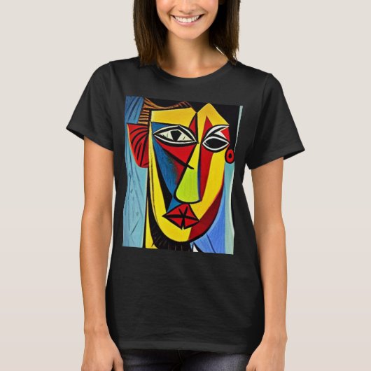T-Shirt Art Abstrait (Devant)