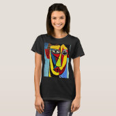 T-Shirt Art Abstrait (Devant entier)