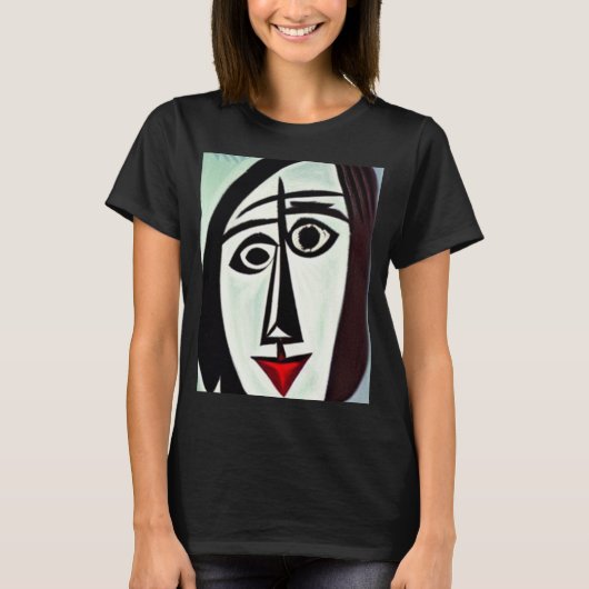 T-Shirt Art Abstrait (Devant)
