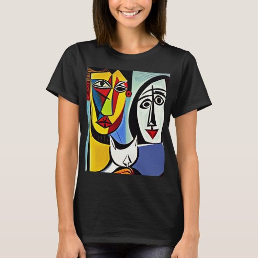 T-Shirt Art Abstrait (Devant)