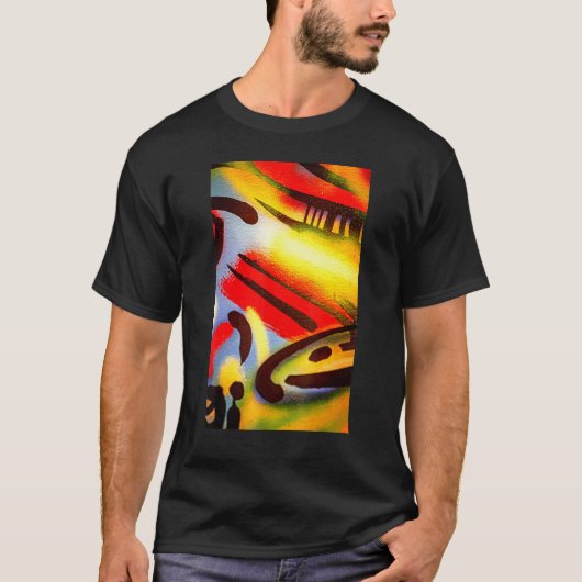 T-shirt Art Abstrait (Devant)