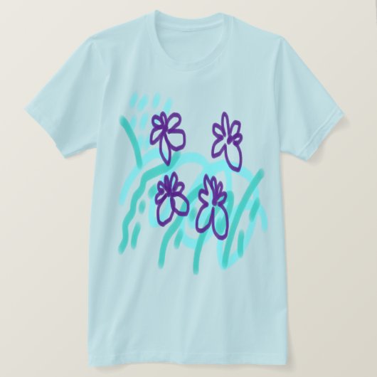 T-shirt Art abstrait à porter (Design devant)