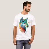 T-shirt art-Abstrait-animal-numérique-vectoriel-11210233-3 (Devant entier)
