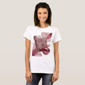 T-shirt ART ABSTRAIT Argent Frais Design Abstrait v3 (Devant entier)