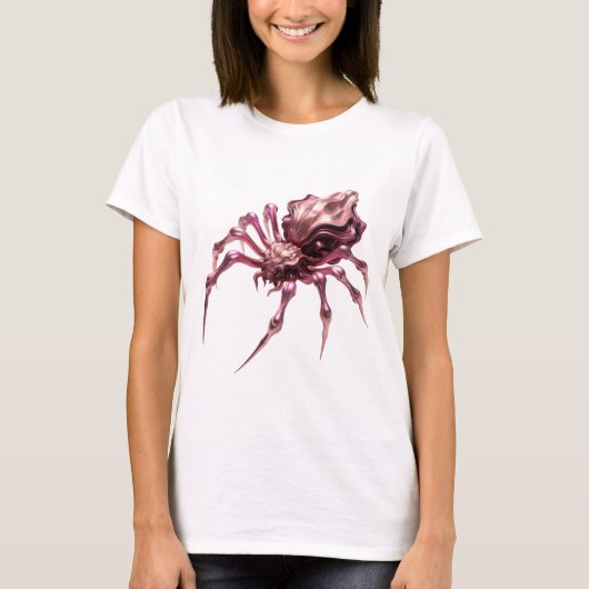 T-shirt ART ABSTRAIT Argenté Design Moderne (Devant)