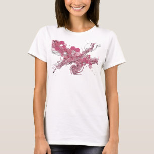 T-shirt Art abstrait argenté ICONIQUE Art à porter