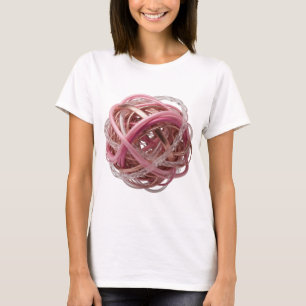 T-shirt ART ABSTRAIT Argenté Witty Design Moderne