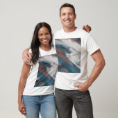 T-shirt Art Abstrait : Brush Strokes Versatile. (Unisexe)