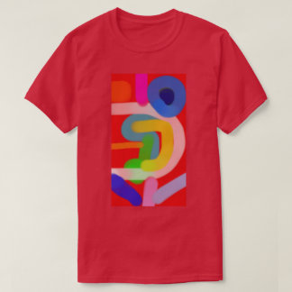T-shirt Art Abstrait Coloré 15