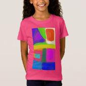 T-Shirt Art Abstrait Coloré 16 (Devant)