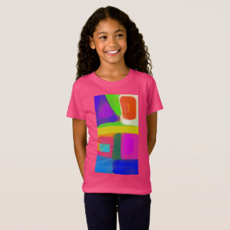 T-Shirt Art Abstrait Coloré 16