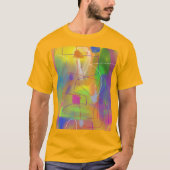 T-shirt Art Abstrait Coloré 2 (Devant)