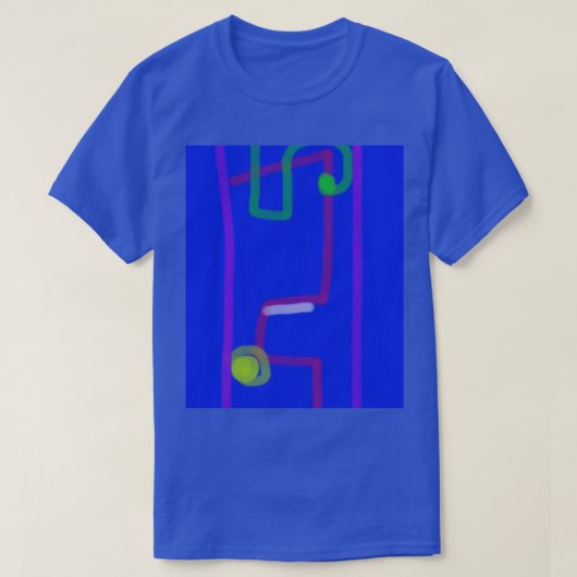 T-shirt Art Abstrait Coloré 3 (Design devant)