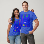 T-shirt Art Abstrait Coloré 3 (Unisexe)