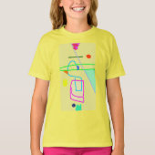 T-shirt Art Abstrait Coloré 9 (Devant)