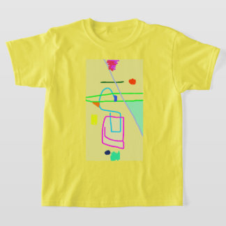 T-shirt Art Abstrait Coloré 9