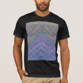 T-shirt Art abstrait coloré unique P40M (Devant)
