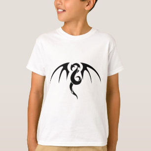 T-shirt Art abstrait de dragon