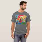 T-shirt Art abstrait de Kandinsky (Devant entier)