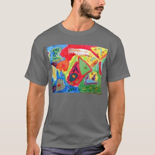 T-shirt Art abstrait de Kandinsky (Devant)