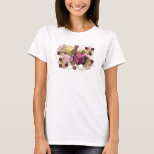 T-shirt ART ABSTRAIT Imprimé de mode de couleur vive