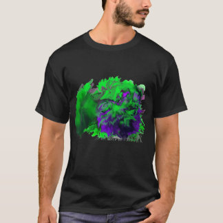 T-shirt art abstrait non ia