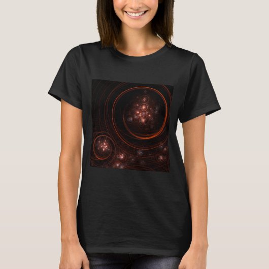 T-shirt Art Abstrait Starlight (Devant)