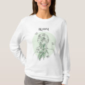 T-shirt Art Abstrait, Tons Terre (Devant)