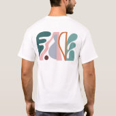 T-shirt Art Abstrait un (Dos)
