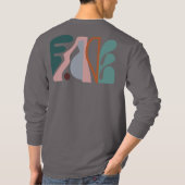 T-shirt Art Abstrait un (Dos)