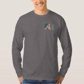 T-shirt Art Abstrait un (Devant)