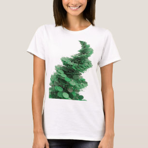 T-shirt Art abstrait vert EDGE Design moderne