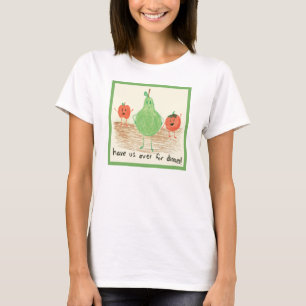 T-shirt Art alimentaire pour enfants, vert
