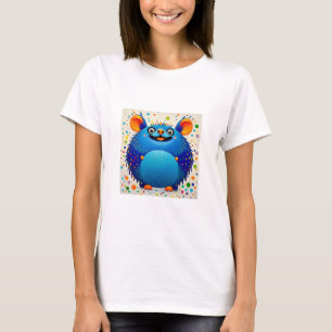 T-shirt Art animal abstrait exceptionnel design coloré